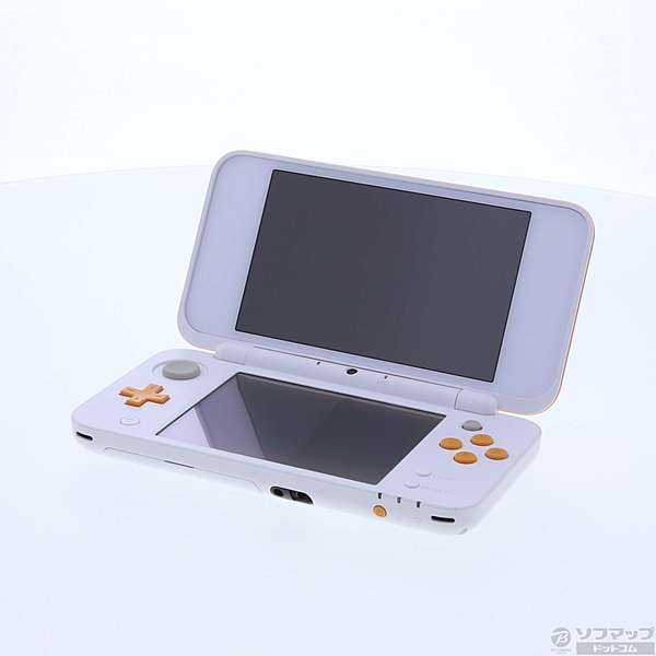 中古】セール対象品 Newニンテンドー2DS LL ホワイト×オレンジ ...