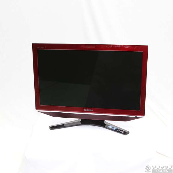中古】REGZA PC D732／T7FR PD732T7FBFR シャイニーレッド 〔Windows 7