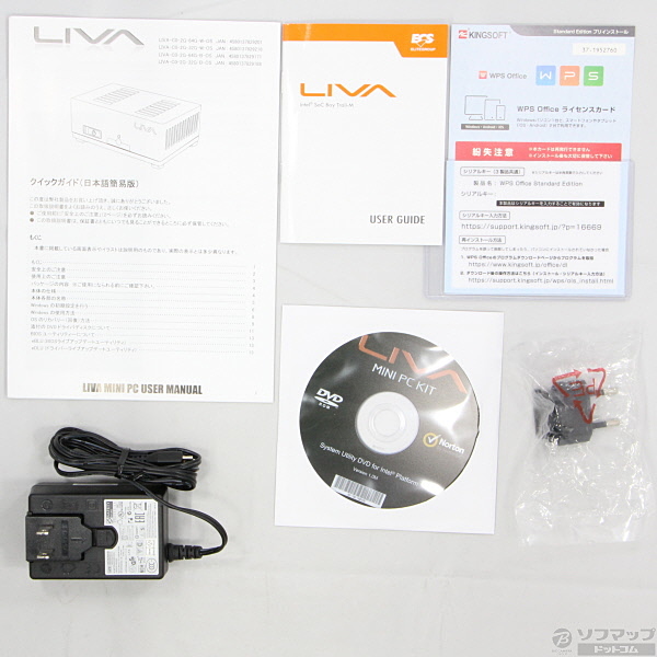 LIVA LIVA-C0-2G-32G-W-OS ホワイト 〔Windows 8〕