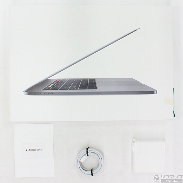 〔展示品〕 MacBook Pro 15-inch Mid 2019 MV902JA／A Core_i7 2.6GHz 16GB SSD256GB  スペースグレイ 〔10.14 Mojave〕