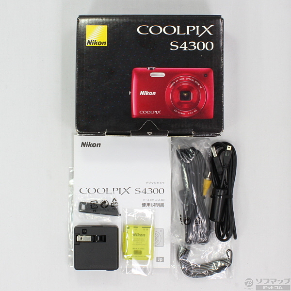 Nikon ニコン デジタルカメラ COOLPIX S4300 グロッシーレッド Amazon | Nikon デジタルカメラ COOLPIX (クールピクス) S4300