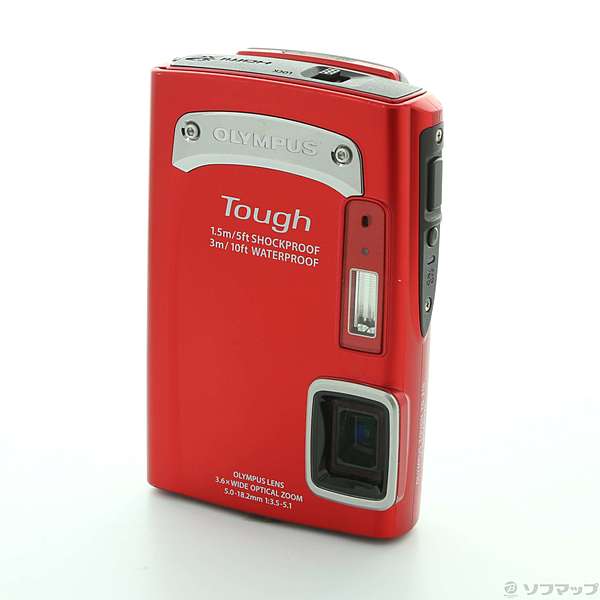 中古】OLYMPUS Tough TG-310 レッド [2133019054622] - リコレ 