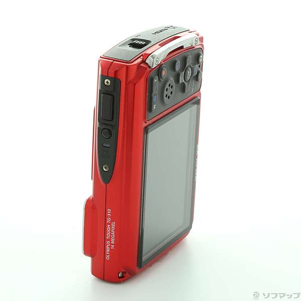 中古】OLYMPUS Tough TG-310 レッド [2133019054622] - リコレ 