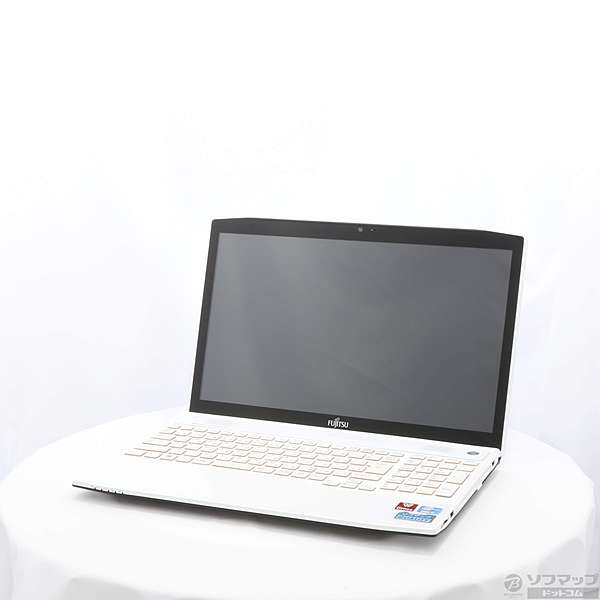 LIFEBOOK AH77/K ホワイトノートPC 薄型 ACアダプター付き 中古】LIFEBOOK AH77／K FMVA77KWKS アーバンホワイト 〔Windows 8