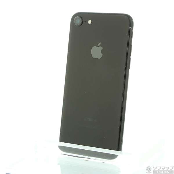 中古】iPhone7 256GB ジェットブラック MNCV2J／A SoftBank