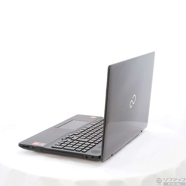 〔展示品〕 LIFEBOOK AH43／D1 FMVA43D1BP シャイニーブラック 〔Windows 10〕