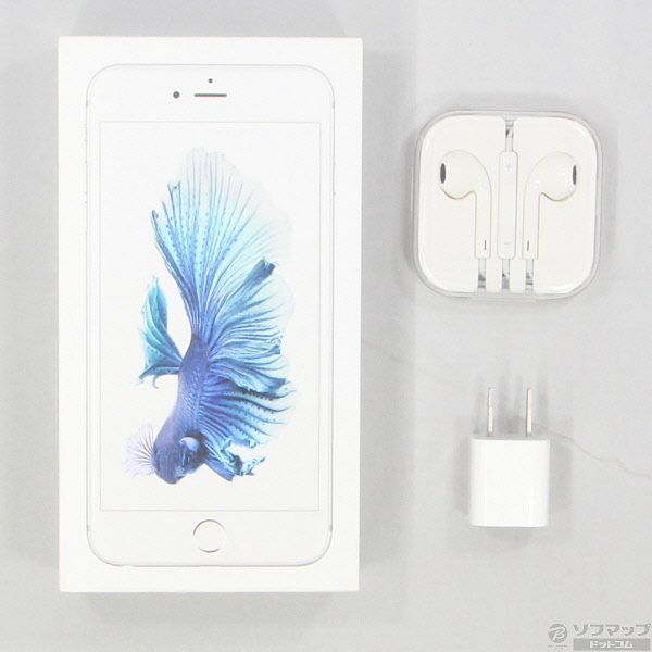 【美品】iPhone6s Plus 64GB MKU72J/A シルバー 中古】iPhone6s Plus 64GB シルバー MKU72J／A au [2133019120570