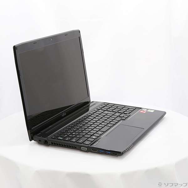 中古】LIFEBOOK AH40／R FMVA40RBJ シャイニーブラック 〔Windows 10