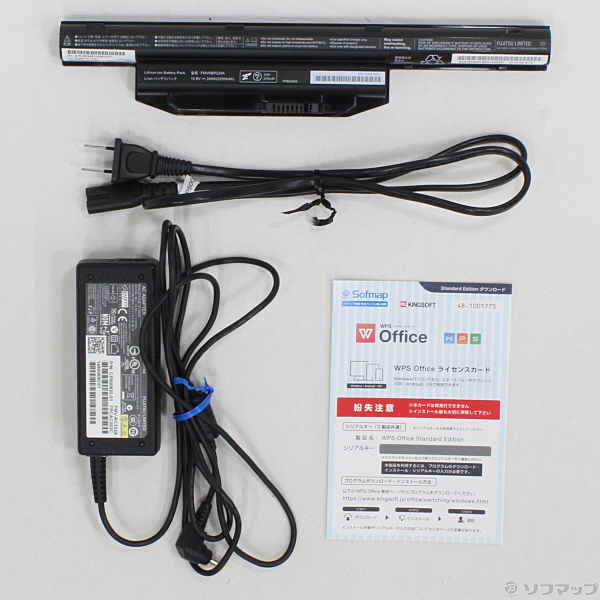 中古】LIFEBOOK AH40／R FMVA40RBJ シャイニーブラック 〔Windows 10