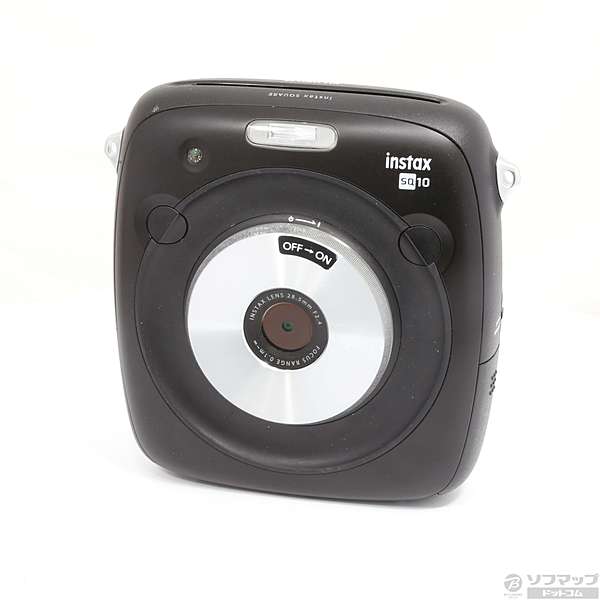 中古】〔展示品〕 チェキ instax SQUARE SQ10 ブラック [2133019129252