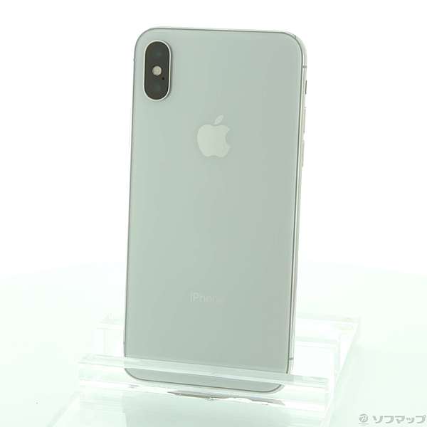 iPhone X 64GB silver SIMフリー - rehda.com