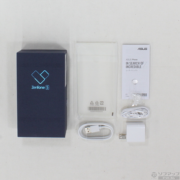 Asus Zenfone 5 ZE620KLシャイニーブラック（中古】ZenFone 5