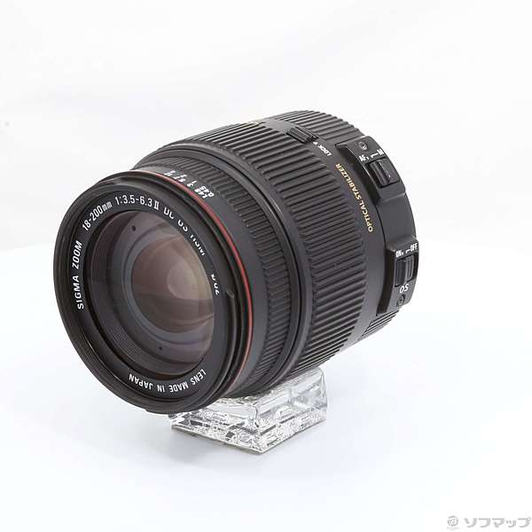 中古】SIGMA 18-200mm F3.5-6.3 II DC OS HSM(Canon用) (レンズ