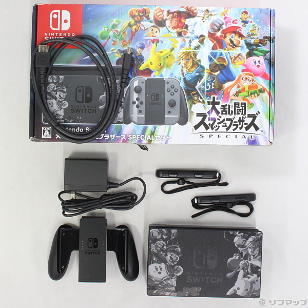 中古】〔展示品〕 Nintendo Switch 大乱闘スマッシュブラザーズ SPECIALセット [2133019250598] -  リコレ！|ビックカメラグループ ソフマップの中古通販サイト