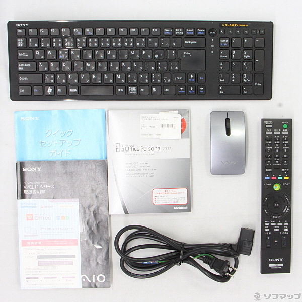 中古】VAIO L VPCL118FJ／S シルバー 〔Windows 7〕 〔Office付