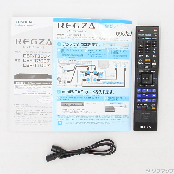 買い物 TOSHIBA REGZA レグザブルーレイ DBR-T1007 radimmune.com