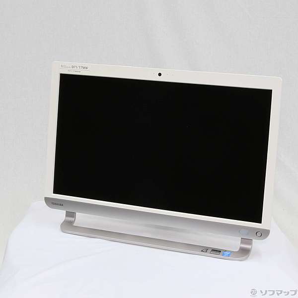 中古】REGZA PC D71 D71／T7MW PD71-T7MBXW リュクスホワイト