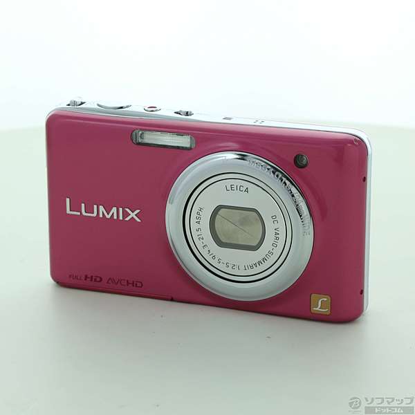 中古】LUMIX DMC-FX77-P (1210万画素／5倍／グラマラスピンク／SDXC