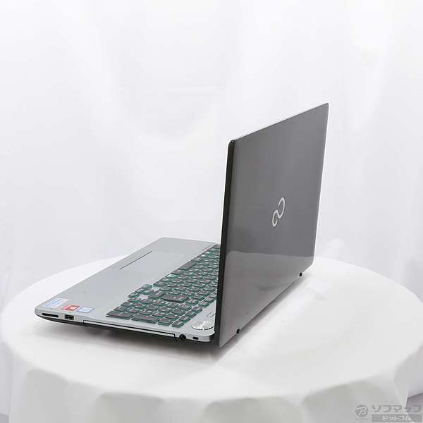 中古】LIFEBOOK AH90／B1 FMVA90B1 シャイニーブラック 〔Windows 10