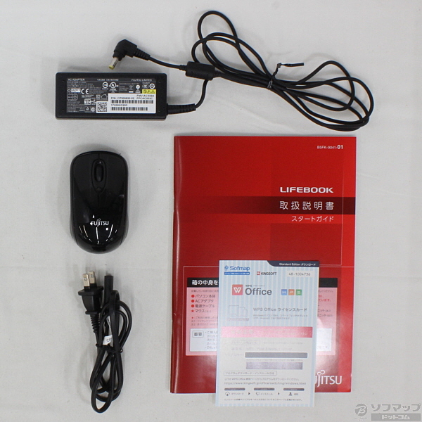 中古】LIFEBOOK AH90／B1 FMVA90B1 シャイニーブラック 〔Windows 10