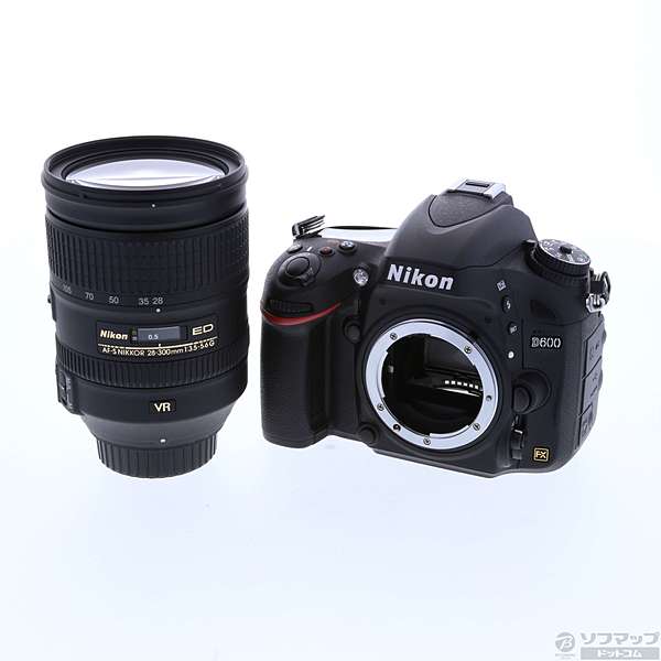 中古】Nikon D600 28-300 VR レンズキット (2426万画素／SDXC