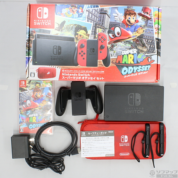 ジャンク品　Nintendo Switch スーパーマリオ オデッセイセット