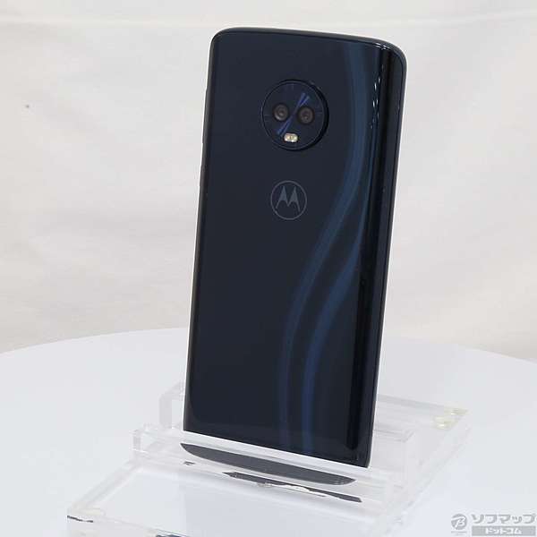 中古】Moto G6 Plus 64GB ディープインディゴ XT1926-5 SIMフリー