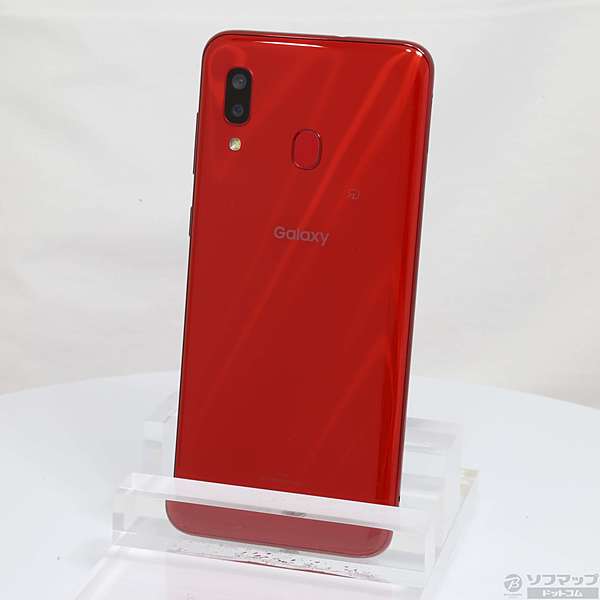 中古】GALAXY A30 64GB レッド SCV43-u UQ mobile [2133019567085