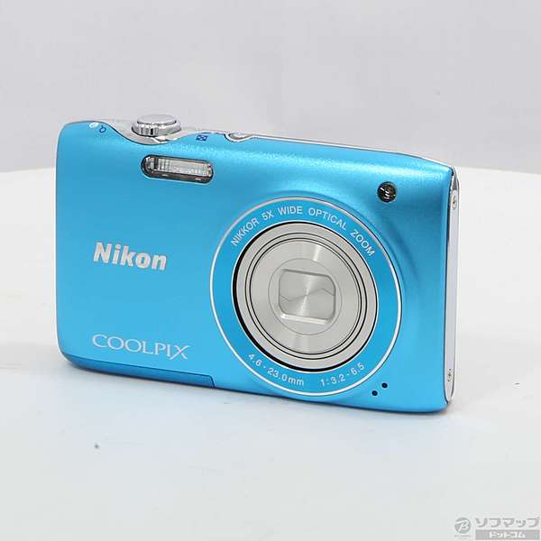 中古】COOLPIX S3100 (1400万画素／5倍／カジュアルブルー／SDXC