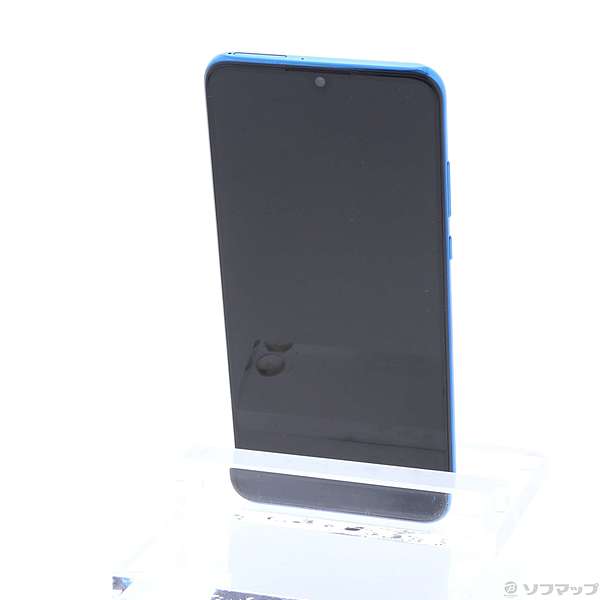 中古】HUAWEI P30 lite 64GB ピーコックブルー MAR-LX2J-BL SIMフリー