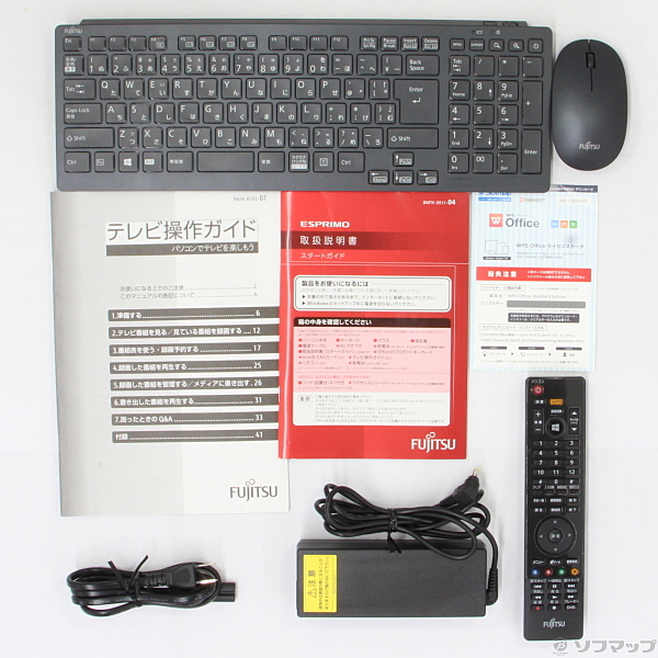 中古】ESPRIMO FH90／B3 FMVF90B3B2 ブラック 〔Windows 10