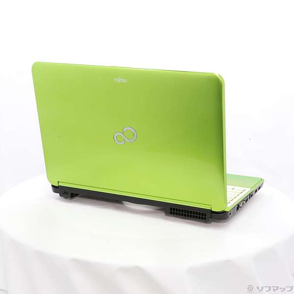 中古】LIFEBOOK AH54／H FMVA54HG ライムグリーン 〔Windows 10 