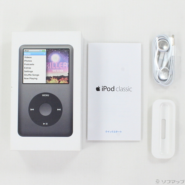 中古】iPod classic 160GB (ブラック) MC297J／A [2133019716827