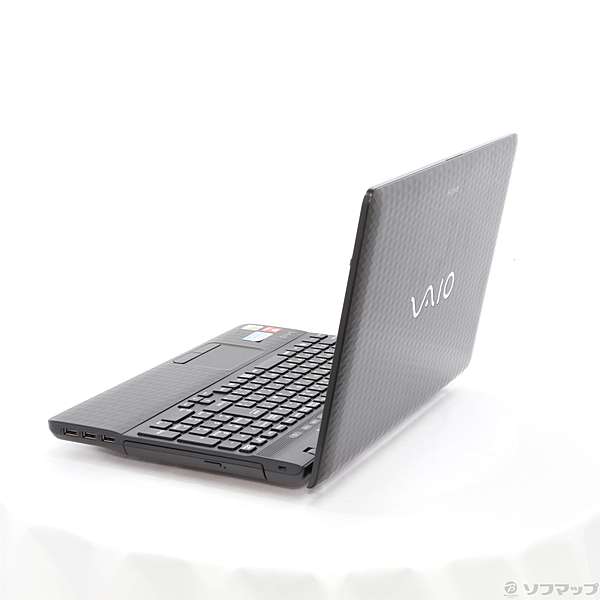 中古】VAIO E VPCEH19FJ／B ブラック 〔Windows 7〕 〔Office付