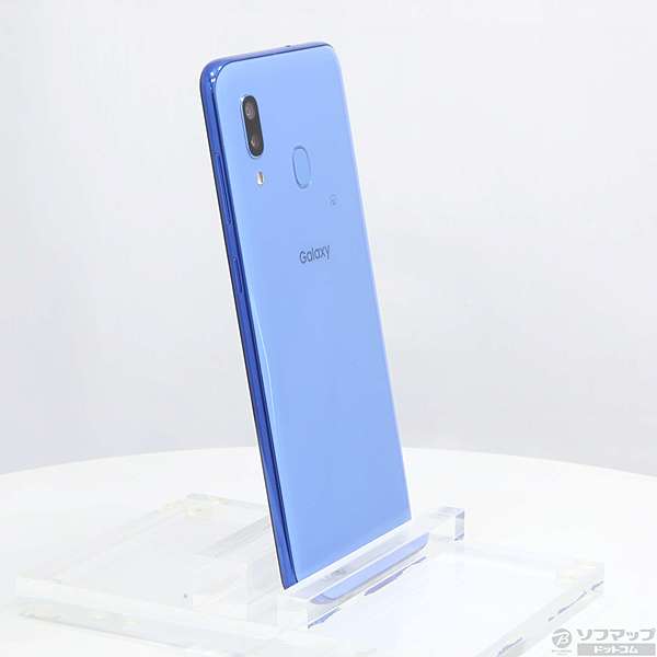 中古】セール対象品 GALAXY A30 64GB ブルー Galaxy A30 SCV43SLU J
