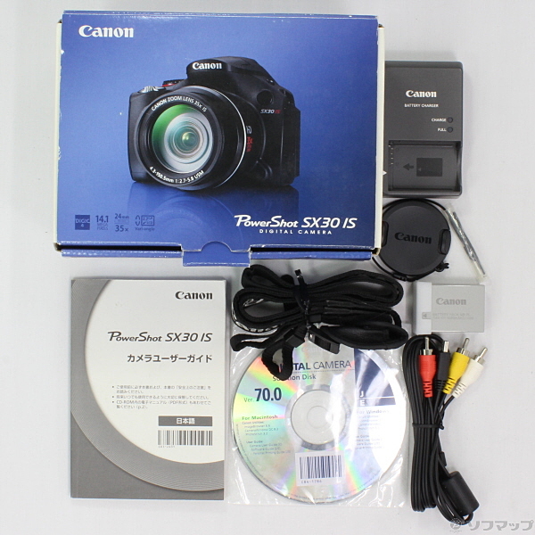 中古】PowerShot SX30 IS (1410万画素／35倍／SDXC) [2133019765542