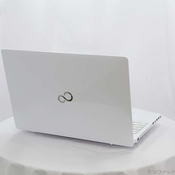 富士通 LIFEBOOK ホワイト ノートPC　AH53/U　中古品 FMVA53UW ｜富士通 ノートパソコン FMV LIFEBOOK AH53/U アーバン