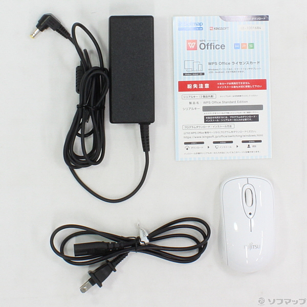 中古】LIFEBOOK AH53／B2 FMVA53B2W プレミアムホワイト 〔Windows 10 