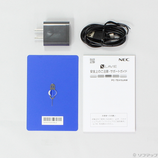 中古】〔展示品〕 LaVie Tab E TE410／JAW 16GB ホワイト PC-TE410JAW