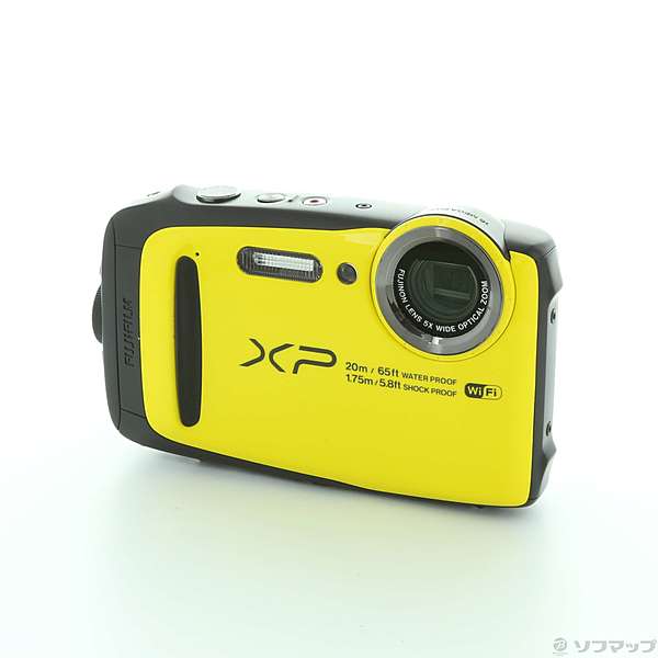 FUJIFILM デジタルカメラ XP120 イエロー 防水 FX-XP120Y