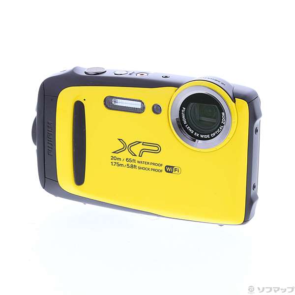 中古】FinePix XP130 FX-XP130Y (1640万画素／5倍／SDXC／イエロー