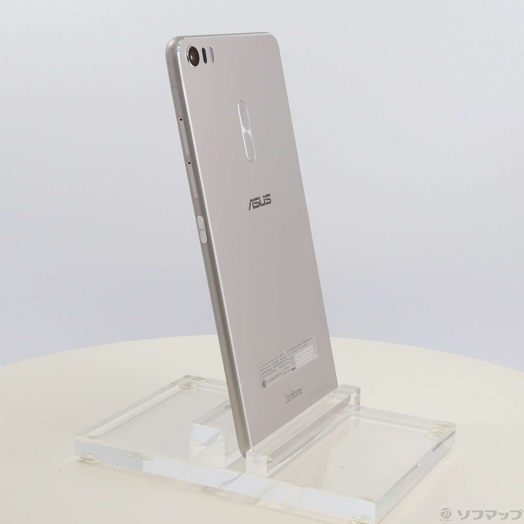 中古】セール対象品 ZenFone 3 Ultra 32GB シルバー ZU680KL-SL32S4