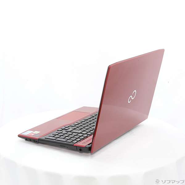 中古】LIFEBOOK AH45／T FMVA45TRP ルビーレッド 〔Windows 10