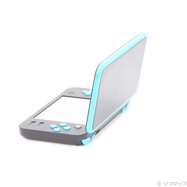 中古】Newニンテンドー2DS LL ブラック×ターコイズ [2133019889804