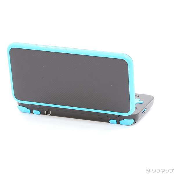 中古】Newニンテンドー2DS LL ブラック×ターコイズ [2133019889804