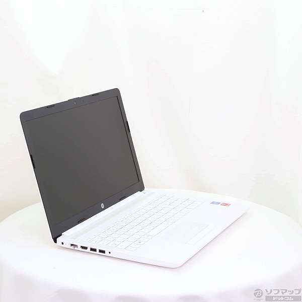 【15p新品】ホワイトドット 中古】HP 15-da0085TU 4QM58PA#ABJ ピュアホワイト 〔Windows 10