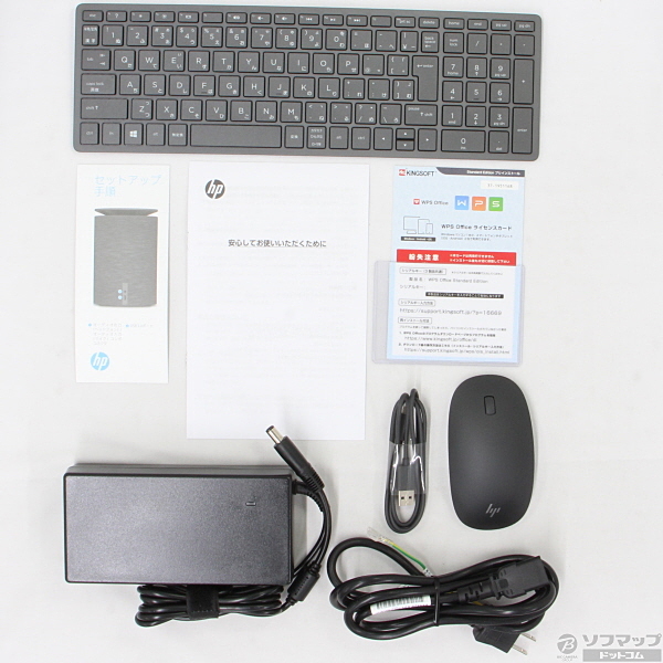 無線KB、マウス付属】HP Pavilion Wave 600-A173JP - デスクトップ型PC