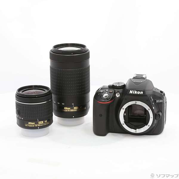 Nikon D5300 AF-P ダブルズームキット BLACK