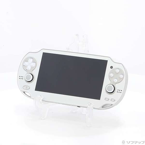 中古】PlayStation Vita Wi-Fiモデル アイスシルバー PCHJ-10007