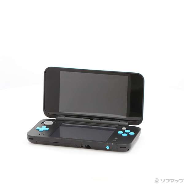 中古】Newニンテンドー2DS LL ブラック×ターコイズ [2133020019313 